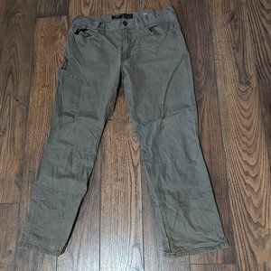 Ariat Rebar men's jeans, style M4, size 36x32 Relaxed Straight Khaki